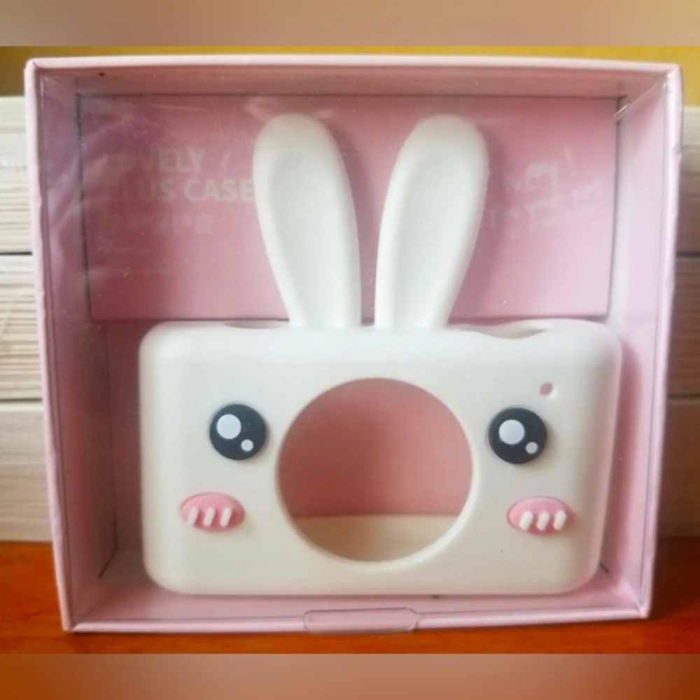lovely plus case cute bunny ears